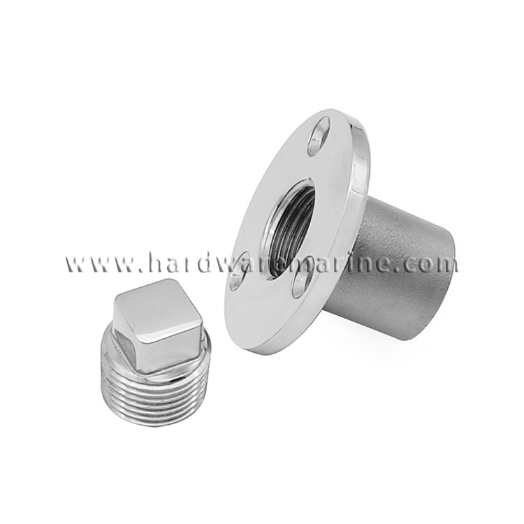 Stainless Steel 316 Diamond Garboard Drain Plug