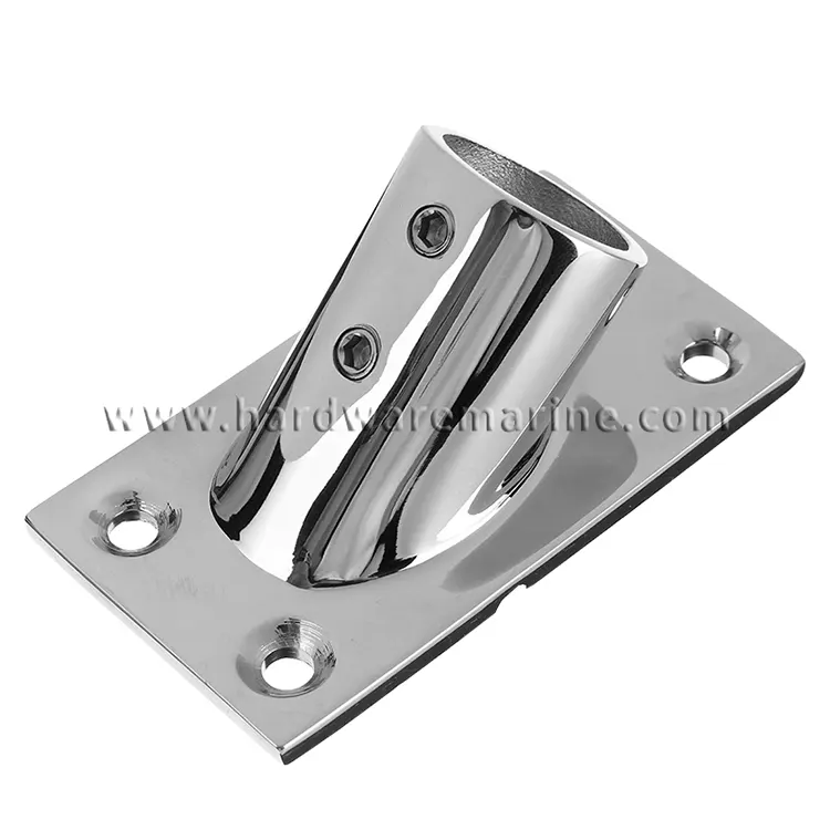 316 Stainless Steel Handrail Rectangular Base