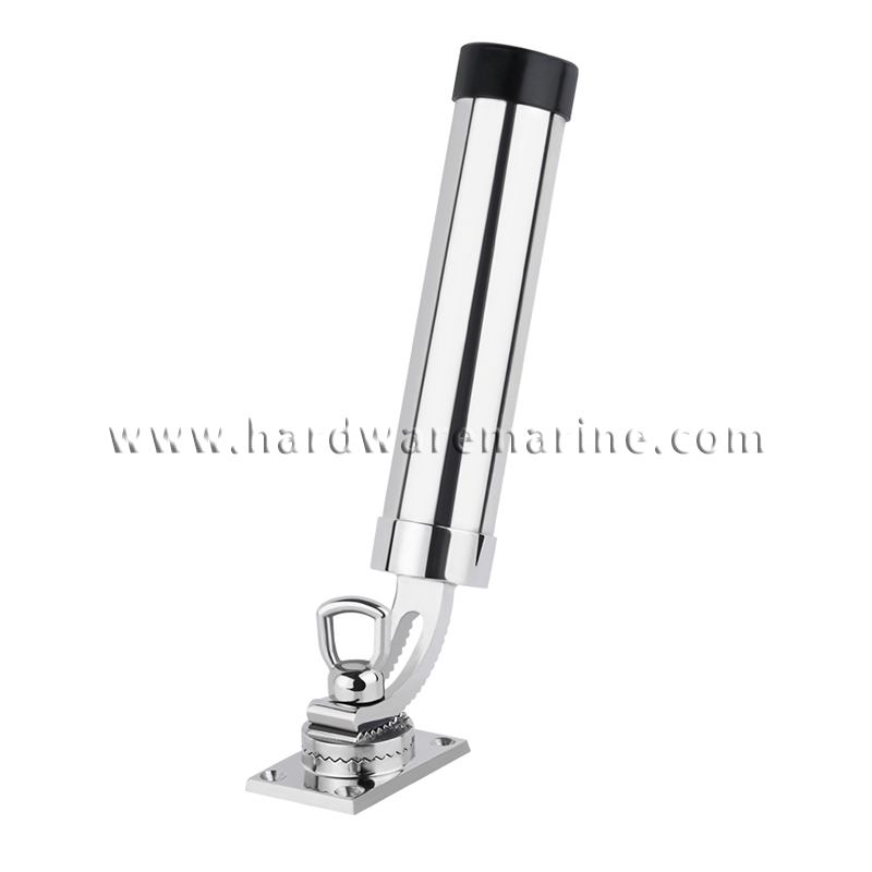 Stainless Steel 360 Degree Adjustable Fishing Rod Holder