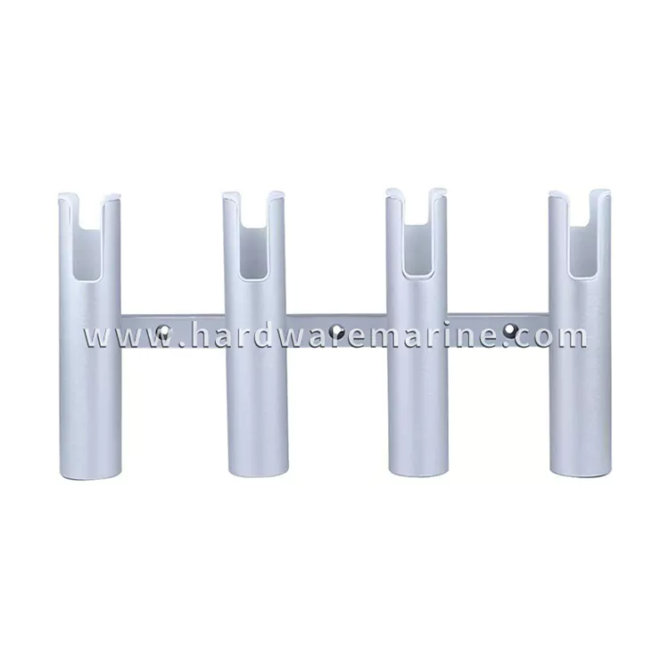 Aluminium Alloy Marine 4 Tube Fishing Rod Holder