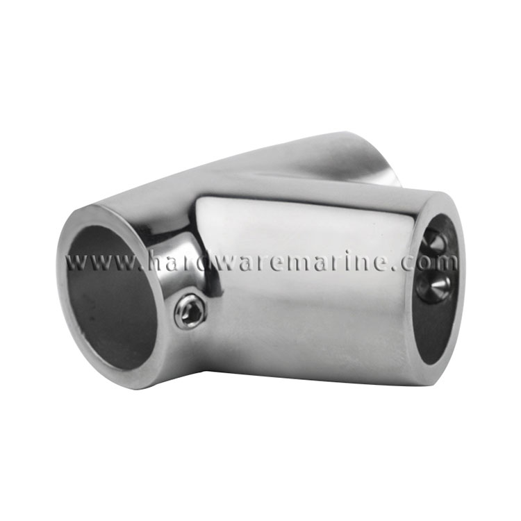 316 Stainless Steel 60 Degree Marine Handrail Tee