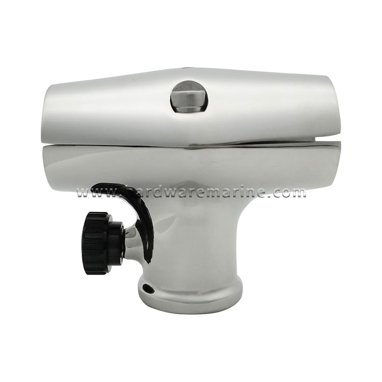 316 Stainless Steel Marine Flagpole Mount Holder